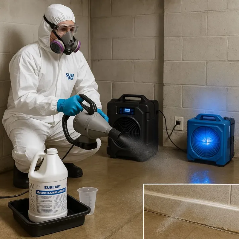 Sanitization and Odor Removal process in Indian River Estates, FL